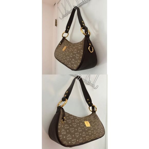 Mcm Women's Brown and Khaki Bag - Picture 4 of 8